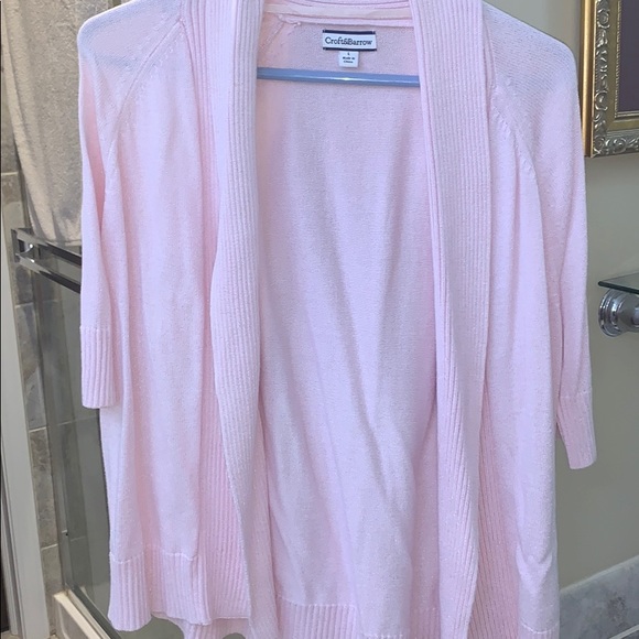 Short Sleeve Sweater Size L Croft&Barrow - Picture 4 of 4